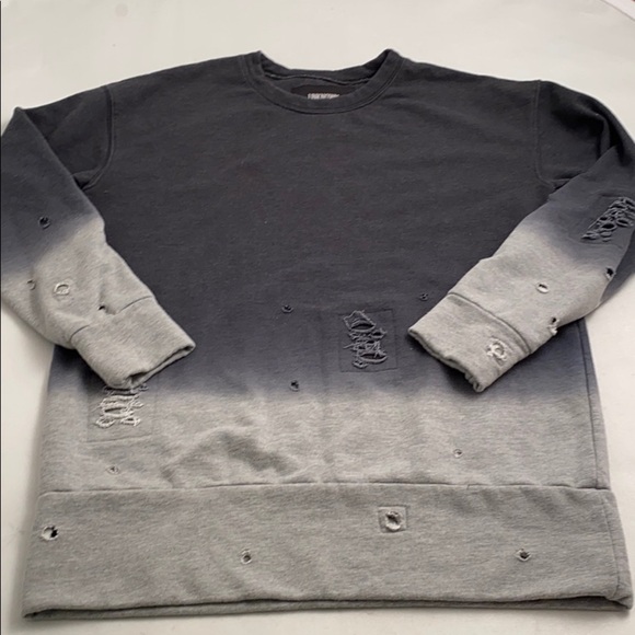 Unknown New York Vendetta gradient color crew neck top - Picture 2 of 7